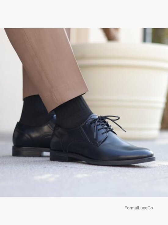 Men\'s Formal Oxford Dress Shoes Lace-Up Faux Leather main image 5